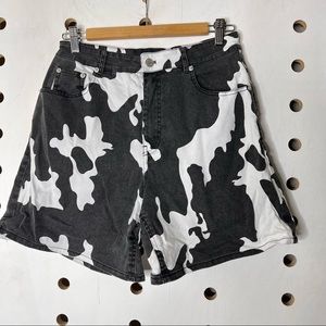 DYLN Cow Print Shorts